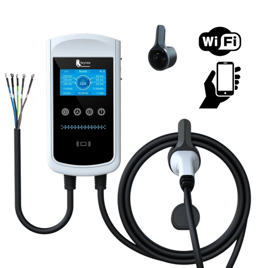 Statie Incarcare Auto 22kw Trifazic Type 2 - Aplicatie mobil si Wifi